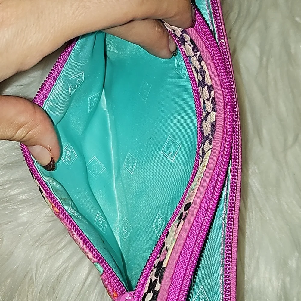 Sold Vera Bradley w/RFID  long wallet - Picture 5 of 9
